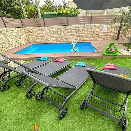Mustra House Zadar - Private Pool & Sauna Exterior foto