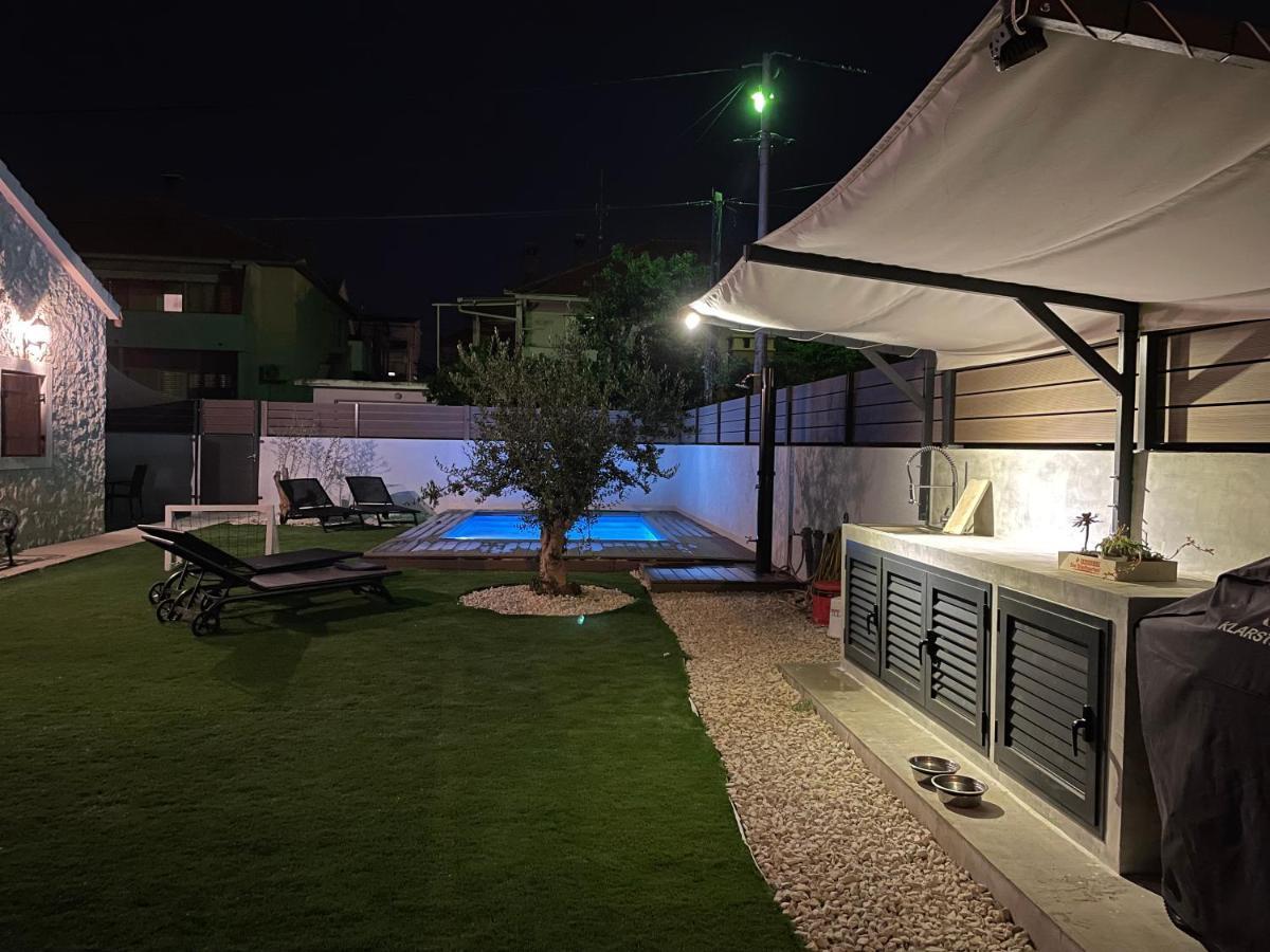 Mustra House Zadar - Private Pool & Sauna Exterior foto
