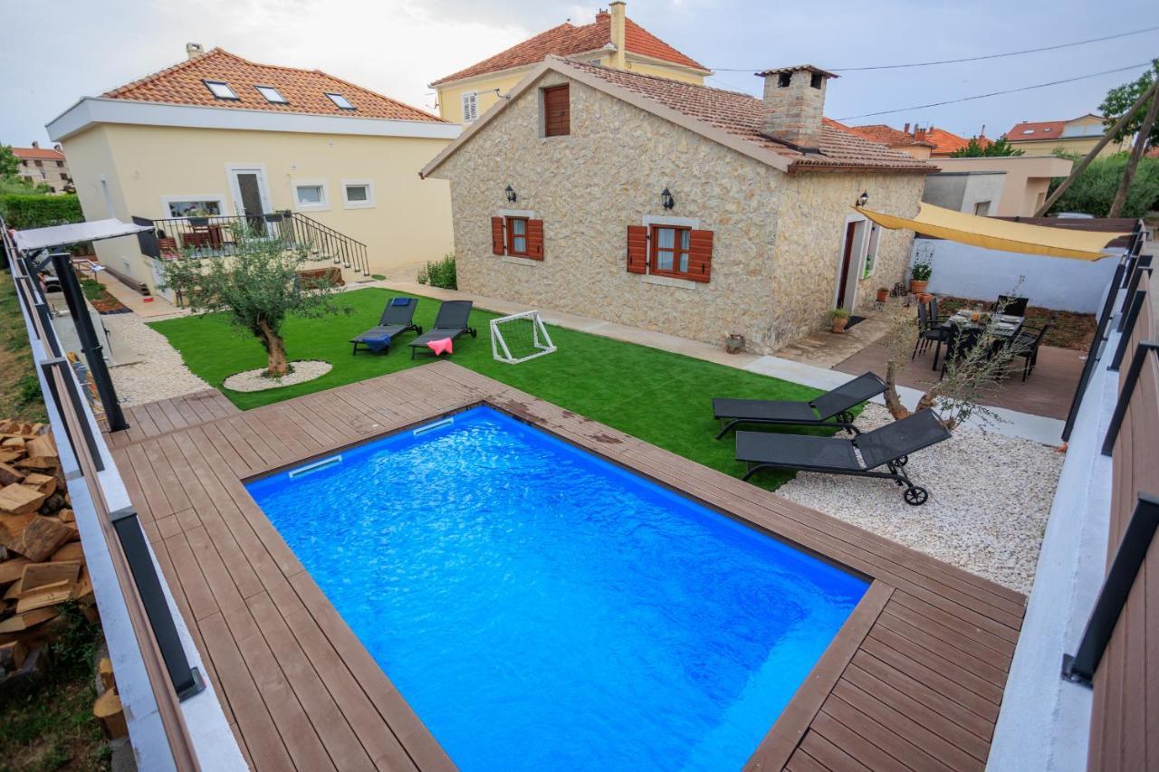 Mustra House Zadar - Private Pool & Sauna Exterior foto