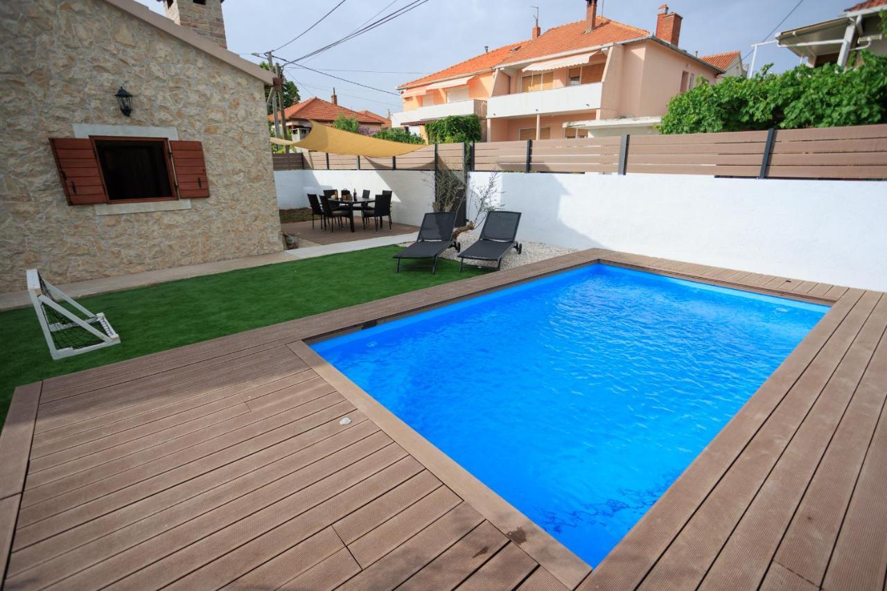 Mustra House Zadar - Private Pool & Sauna Exterior foto