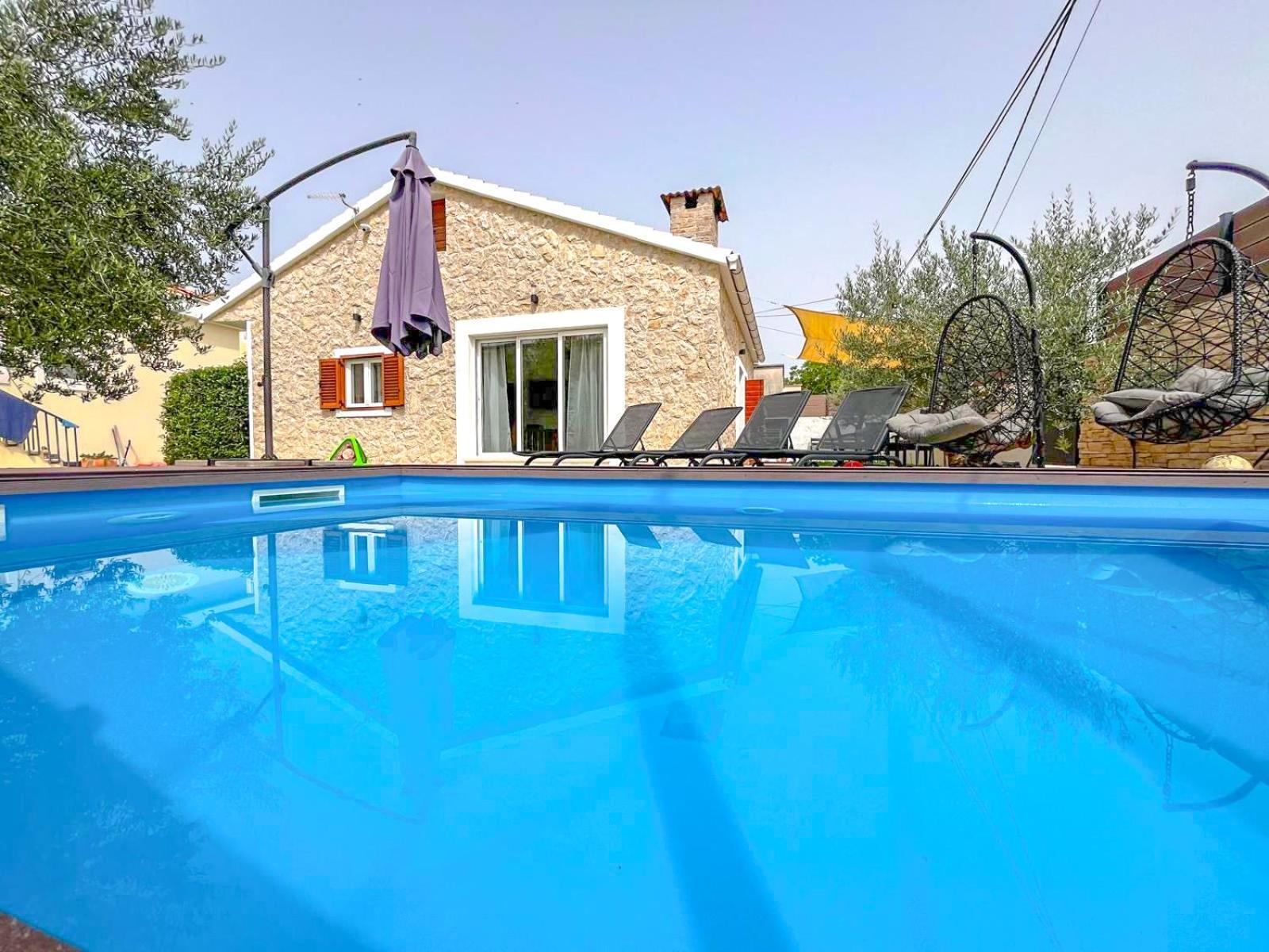 Mustra House Zadar - Private Pool & Sauna Exterior foto